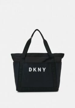 DKNY BASKET UNISEX - Across Body Bag - Black