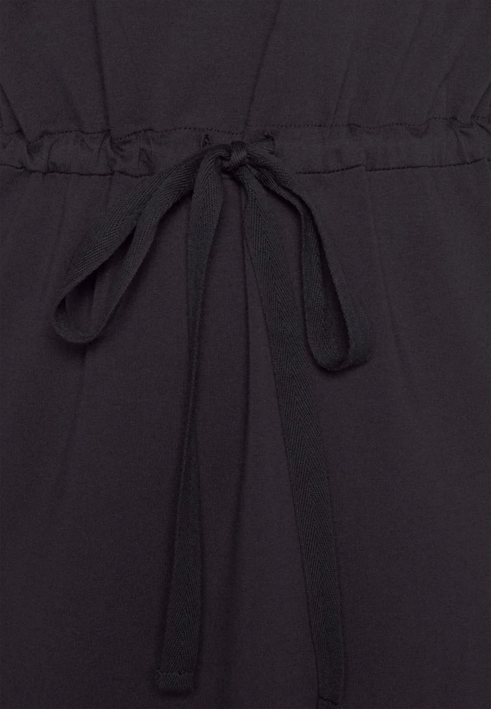 DKNY COLORBLOCK TIE WAIST LOGO DRESS - Jersey Dress - Black/ivory 8 DKNY COLORBLOCK TIE WAIST LOGO DRESS - Jersey Dress - Black/ivory - Image 6