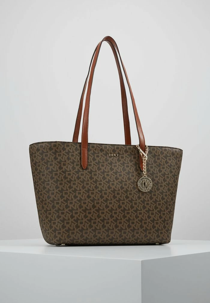 DKNY BRYANT MEDIUM TOTE LOGO - Handbag - Mocha /caramel 3 DKNY BRYANT MEDIUM TOTE LOGO - Handbag - Mocha /caramel
