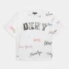 DKNY FANCY - Print T-shirt - White -Bag Haven Store b8ea5e323da246fba6ae6487a3edca7c