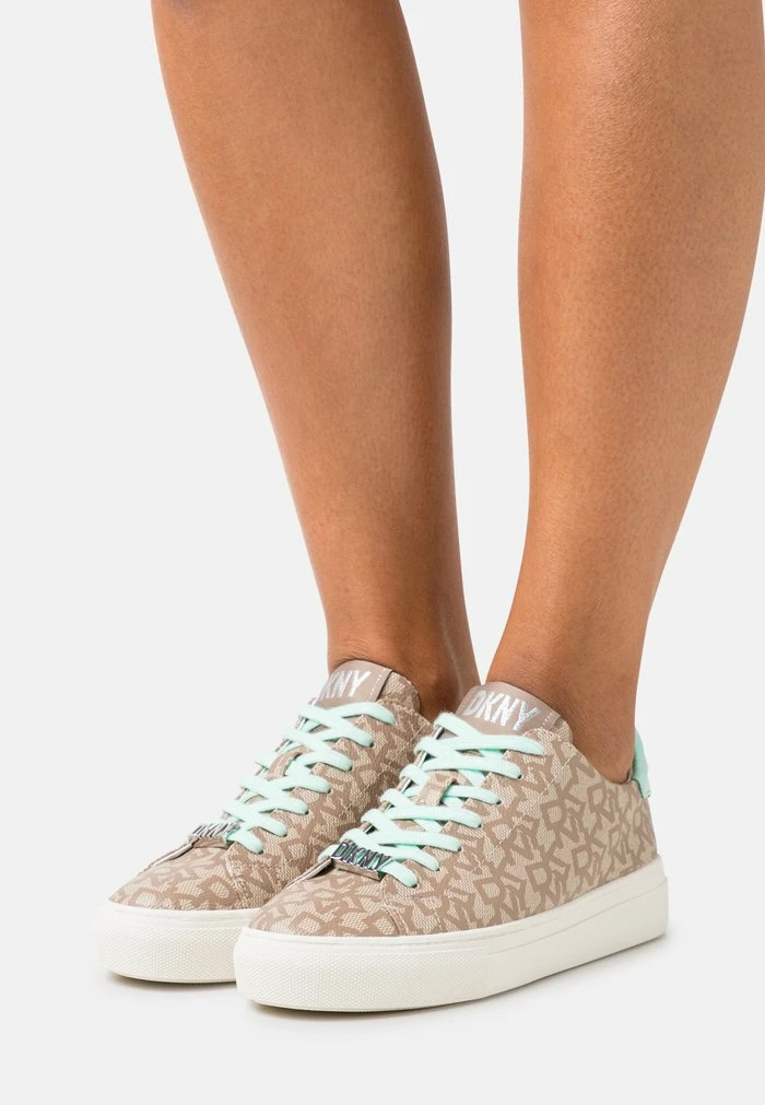 DKNY CHANDRA LACE UP - Trainers - Khaki/beach 3 DKNY CHANDRA LACE UP - Trainers - Khaki/beach