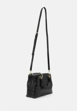 DKNY TONNY SATCHEL - Handbag - Black/gold