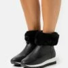 DKNY BOOT - Platform Ankle Boots - Black -Bag Haven Store c501cc81cd9542878d19564544ff84f1