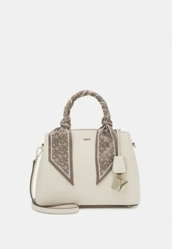 DKNY SATCHEL - Handbag - Ivory