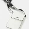 DKNY WINONNA FLAP PHONE CROSSBODY - Phone Case - White/black -Bag Haven Store c6936f67e59a4ebfa4cce45b191119f3