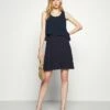 DKNY POPOVER DRESS - Jersey Dress - Spring Navy -Bag Haven Store c9181a36e5f243b58fb09e7f5b5bdeff