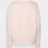 DKNY EMBOSSED MEDALLION CREWNECK PULLOVER - Sweatshirt - Rosewater -Bag Haven Store c92189a49a0948af895488384f9901c5