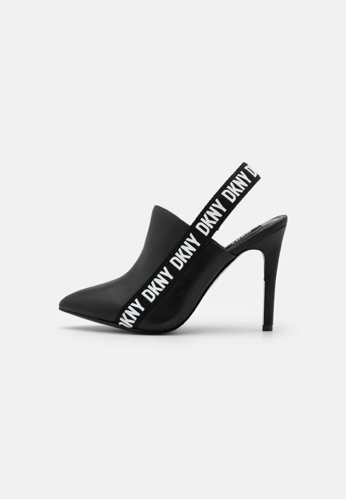 DKNY GLIN SLINGBACK MULE - Classic Heels - Black/white 4 DKNY GLIN SLINGBACK MULE - Classic Heels - Black/white - Image 2