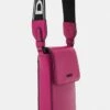 DKNY WINONNA FLAP PHONE CROSSBODY - Phone Case - Lipstick Pink -Bag Haven Store c9a14dcdd6924315b0af82a3612e8fba