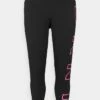 DKNY HIGH WAIST OUTLINE LOGO - Leggings - Laser Pink -Bag Haven Store ca1ac1540d3b408d820e4ace298e6e48