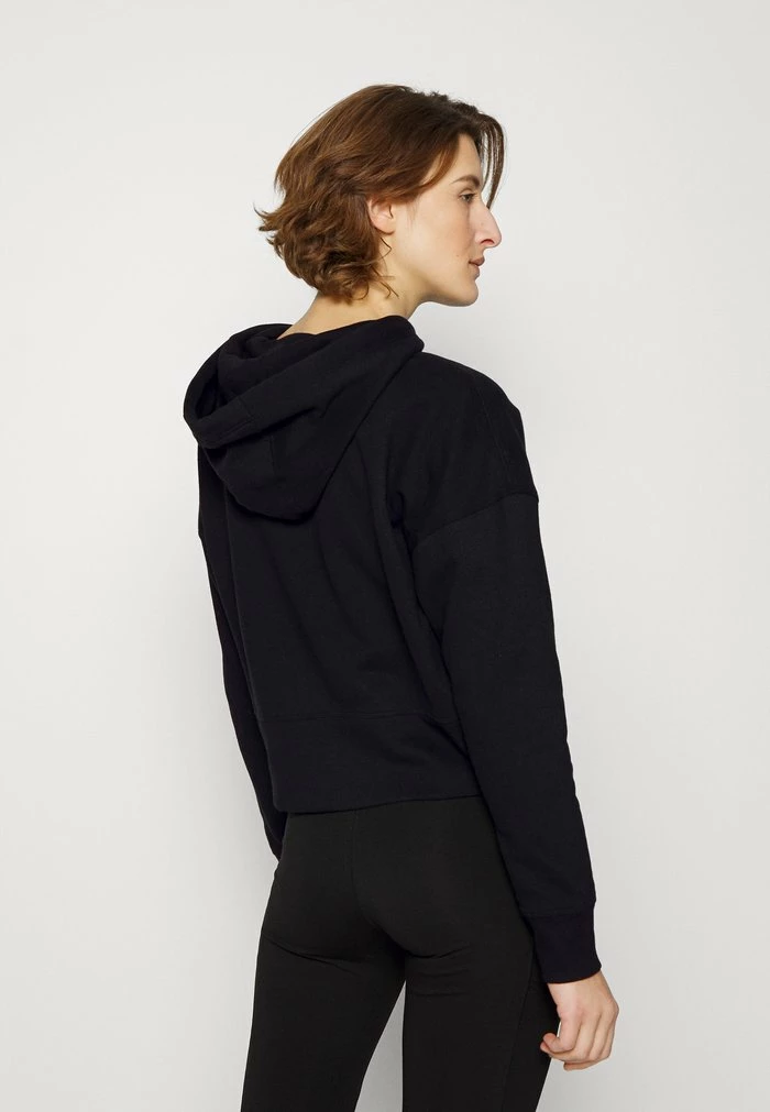 DKNY DEBOSSED SNAKE LOGO HOODIE - Hoodie - Black/silver 5 DKNY DEBOSSED SNAKE LOGO HOODIE - Hoodie - Black/silver - Image 3