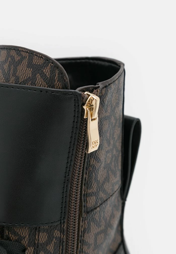 DKNY BART COMBAT BOOT BUCKLE - Lace-up Ankle Boots - Brown/black 9 DKNY BART COMBAT BOOT BUCKLE - Lace-up Ankle Boots - Brown/black - Image 7