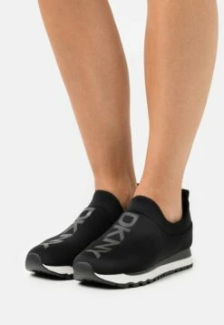 DKNY JADYN JOGGER - Slip-ons - Black