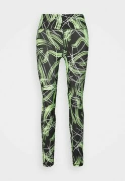 DKNY ELECTRIC SHOCK HIGH WAIST POCKETS - Leggings - Zest