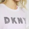 DKNY TRACK LOGO - Print T-shirt - White -Bag Haven Store cd2cbf8bad1b41049843c424c06d8085