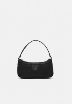 DKNY CAROL - EW BAGUETTE - Handbag - Black/silver-coloured