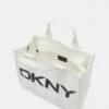 DKNY EMILEE TOTE - Handbag - White/black -Bag Haven Store ce9673d33fac45cea4e7cb8cd9d0d056