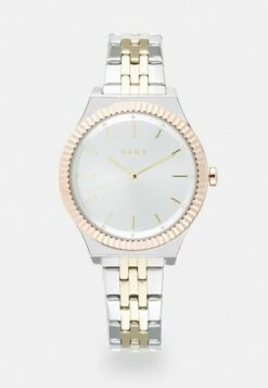 DKNY PARSONS - Watch - Silver-coloured/gold-coloured