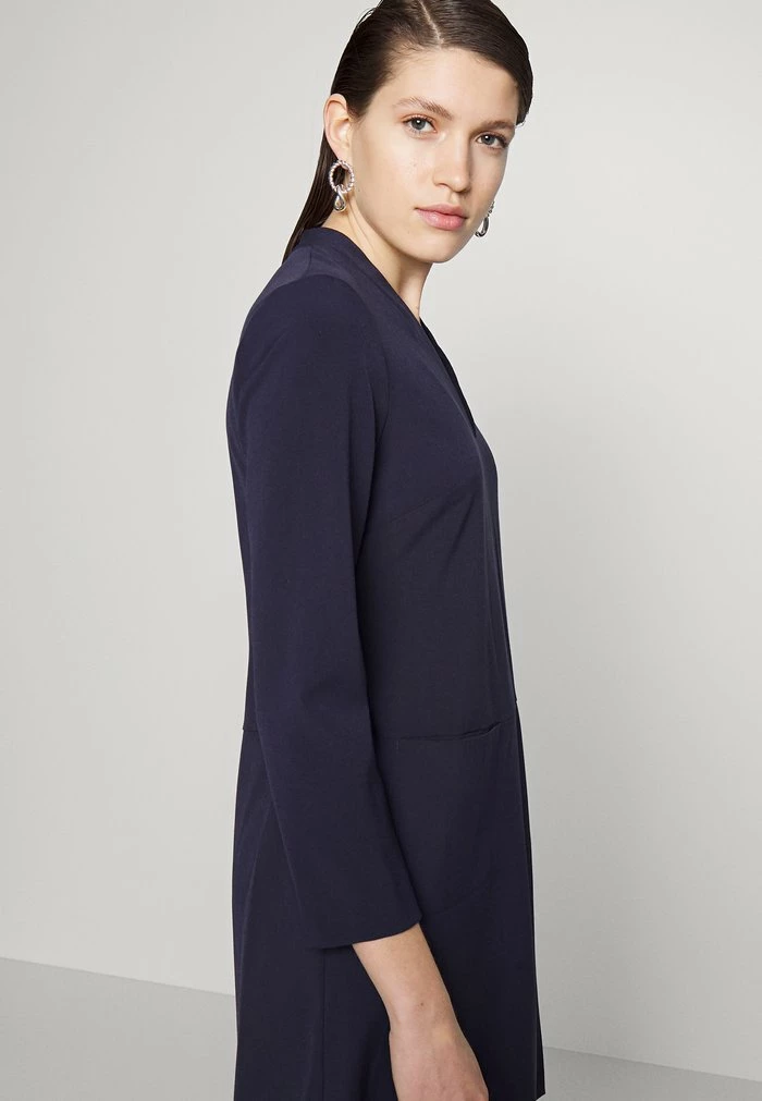 DKNY V NECK SHIFT WITH POCKETS - Shift Dress - Spring Navy 6 DKNY V NECK SHIFT WITH POCKETS - Shift Dress - Spring Navy - Image 4