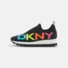 DKNY AZER RUNNER - Trainers - Black/multicolor -Bag Haven Store d4e2dc758cd9418cb54f892caf1bc2ef