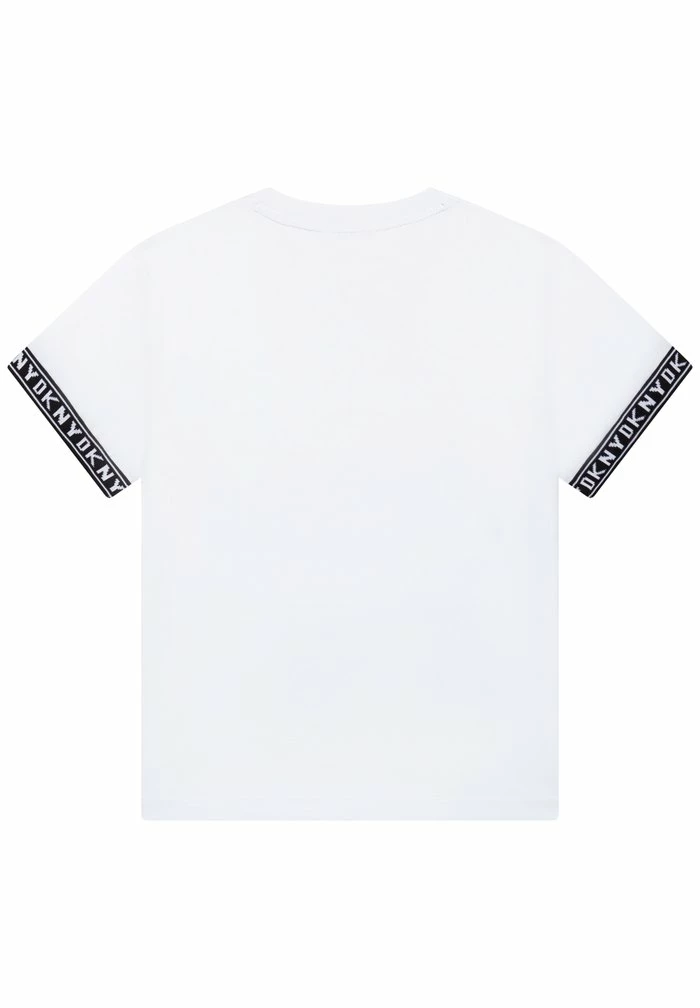 DKNY MANCHES COURTES - Print T-shirt - Blanc 4 DKNY MANCHES COURTES - Print T-shirt - Blanc - Image 2