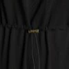 DKNY LOGO DRAWSTRING DRESS - Jersey Dress - Black -Bag Haven Store d72f617a9a6047aca4d8c31e4a991703