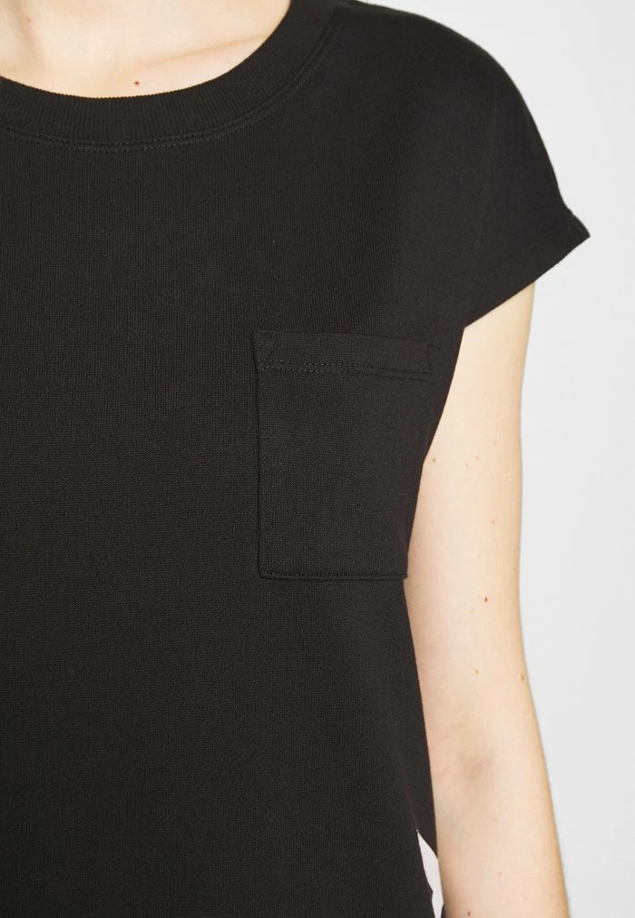 DKNY FOUNDATION LOGO DRESS - Day Dress - Black 8 DKNY FOUNDATION LOGO DRESS - Day Dress - Black - Image 6