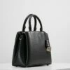 DKNY MEDIUM SATCHEL - Handbag - Black/gold -Bag Haven Store dc4cbc6f1f4a42f0a2320627d27adc2d