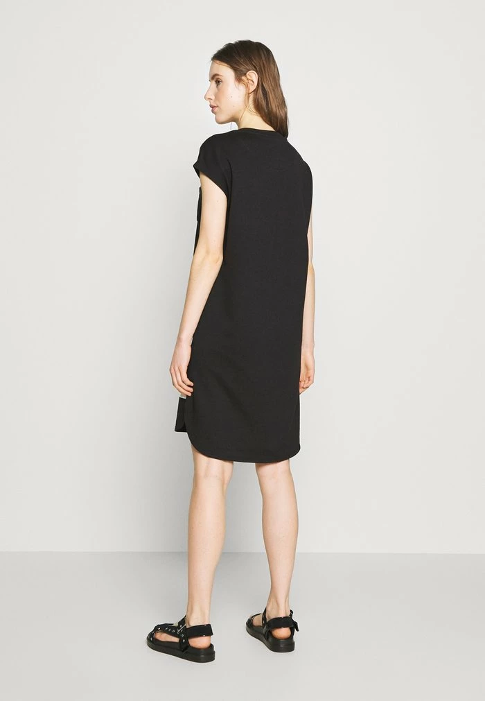 DKNY FOUNDATION LOGO DRESS - Day Dress - Black 5 DKNY FOUNDATION LOGO DRESS - Day Dress - Black - Image 3