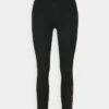 DKNY HIGH WAIST 7/8 LEGGINGWITH PRINTED SIDE LOGOS - Leggings - Black -Bag Haven Store df4c113d75dc4cbaaae38c01045c78a9