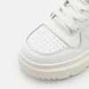 DKNY MAYZI LACE UP - High-top Trainers - White -Bag Haven Store e082175b4a8b469ca2019a0ffbece048