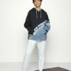 DKNY PLACED TIE DYE RELAXED FIT HOODIE - Zip-up Sweatshirt - Country Blue -Bag Haven Store e0c0628f47c841b78116f04f5c5bba9a