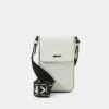 DKNY WINONNA FLAP PHONE CROSSBODY - Phone Case - White/black -Bag Haven Store e15e6fdd0c954ca2a3702e8ea1b58ca7