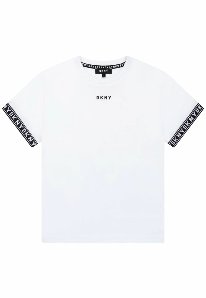 DKNY MANCHES COURTES - Print T-shirt - Blanc 3 DKNY MANCHES COURTES - Print T-shirt - Blanc