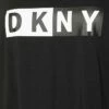 DKNY TWO TONE LOGO TEE - Print T-shirt - Black -Bag Haven Store e3f020f2c6dc471f8d8a9027e54ab556