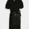 DKNY Day Dress - Black -Bag Haven Store e5ca94236360422cb5fc74445805c331