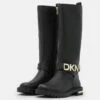 DKNY DELANIE MID - Boots - Black -Bag Haven Store e68edaf8ecd441bc81a35b15a095f8ad