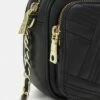 DKNY ASHA - Across Body Bag - Black/gold-coloured -Bag Haven Store e7518a1cbaa5488792aaf5ef7e7ff660