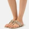 DKNY HALCOTT FLAT THONG - T-bar Sandals - Khaki -Bag Haven Store e926faab37cb49049d844c81fff62512