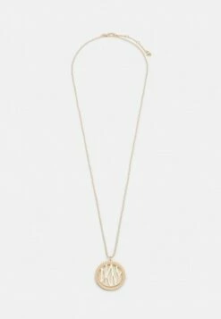DKNY LOGO PENDANT - Necklace - Gold-coloured