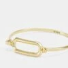 DKNY LINK BANGLE - Bracelet - Gold-coloured -Bag Haven Store e9e3e55770ff479a9fae8af0ab064d9b