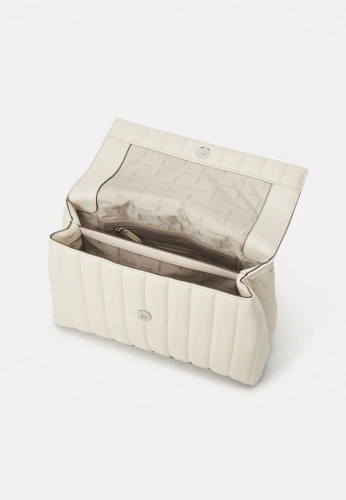 DKNY SEVA SHOULDER - Across Body Bag - Ivory/silvercoloured 5 DKNY SEVA SHOULDER - Across Body Bag - Ivory/silvercoloured - Image 3