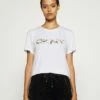 DKNY Print T-shirt - White/ivory/multi 2 DKNY Print T-shirt - White/ivory/multi -Bag Haven Store eebb5598a1e54bf286bd6b5022d930da