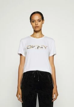 DKNY Print T-shirt - White/ivory/multi