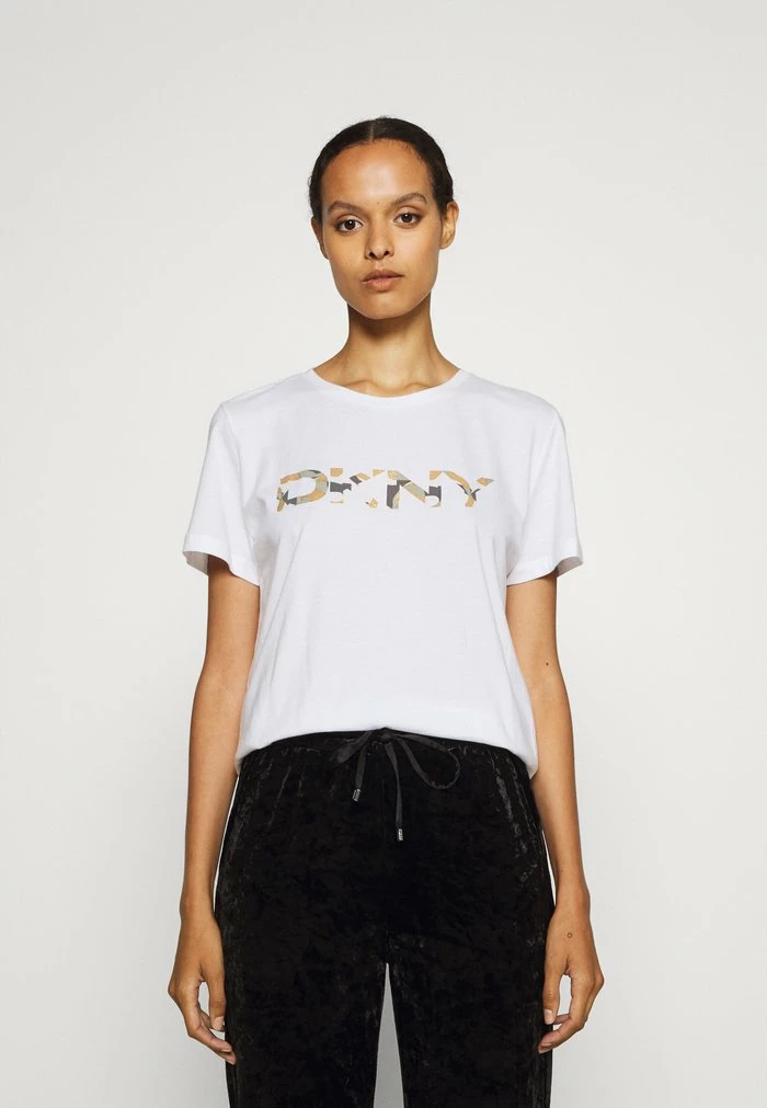 DKNY Print T-shirt - White/ivory/multi 3 DKNY Print T-shirt - White/ivory/multi