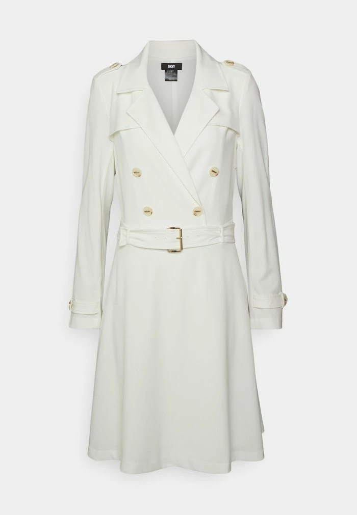 DKNY TRENCH FIT - Day Dress - Ivory 8 DKNY TRENCH FIT - Day Dress - Ivory - Image 6