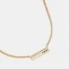 DKNY CARDED BAR PENDANT - Necklace - Gold-coloured -Bag Haven Store f062978bea65463eb3c7411995e7d6d8
