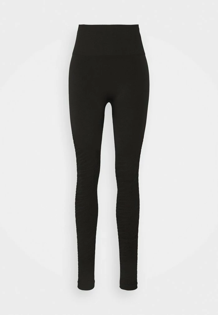 DKNY HIGH WAIST SEAMLESS ZEBRA - Leggings - Black 7 DKNY HIGH WAIST SEAMLESS ZEBRA - Leggings - Black - Image 5