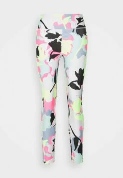 DKNY CAMO FLORAL PRINT HIGH WAIST - Leggings - Zest