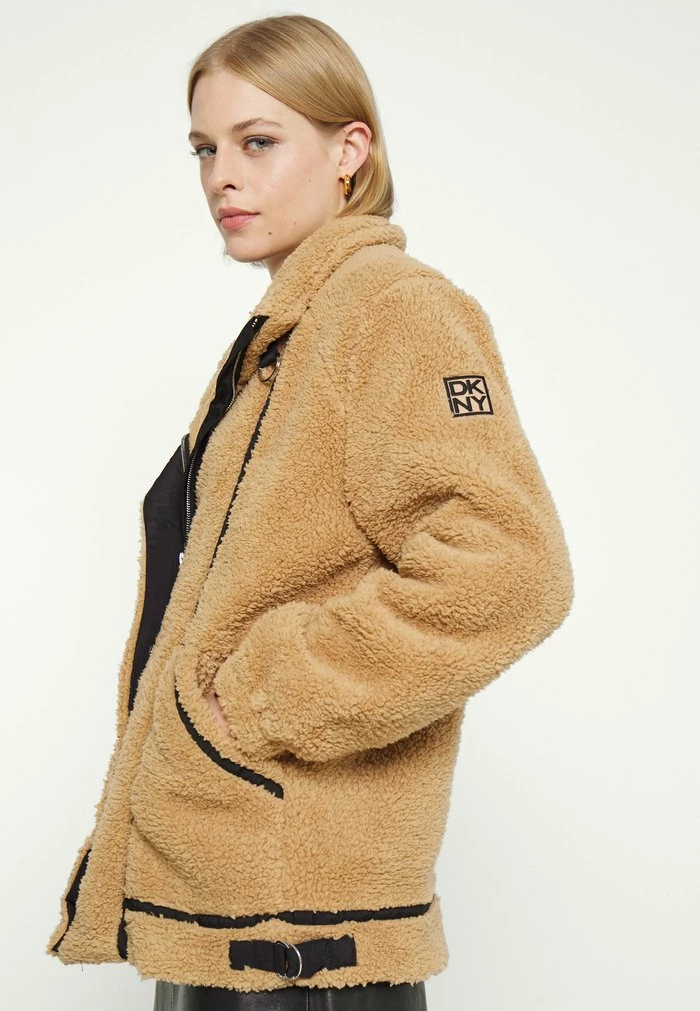 DKNY Winter Jacket - Camel/black 6 DKNY Winter Jacket - Camel/black - Image 4